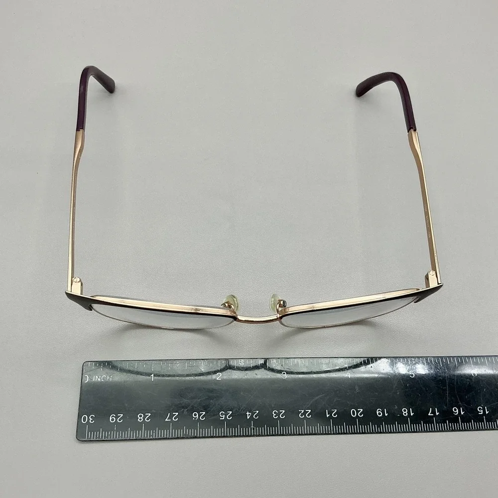 Michael Kors Womens Eyeglasses Frames MK3012 1108 Purple Gold Cat Eye 51-17-135